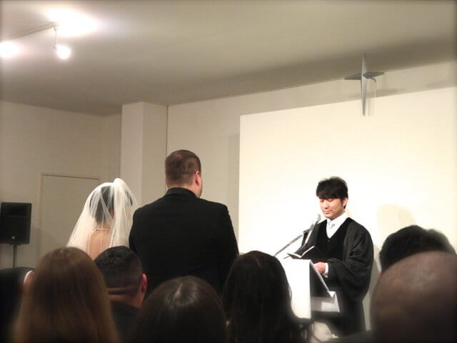 クロスロードチャーチ岡山（キリスト教会）「ウエディング」実際の結婚式の様子写真